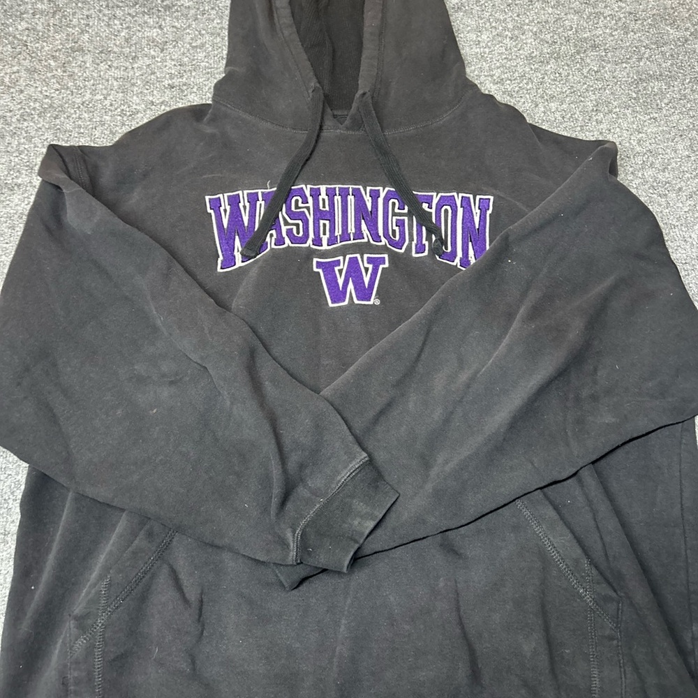 Mens Washington husky  Hoodie size large